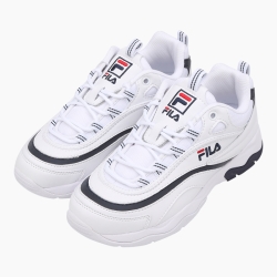 Fila Filare Leigh - Miesten Urheilukengät - Valkoinen/Laivastonsininen | FI-48430